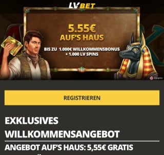 LVBet Casino mit sehr guten Bonus Angebot für Novoline Liebhaber 